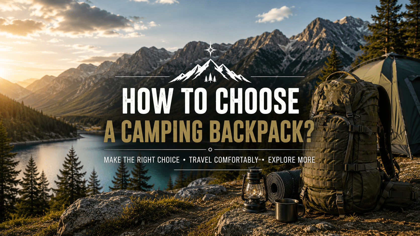 How to Choose a Camping Backpack: Capacity, Fit, and Materials