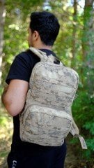 8-10 Lt Jandarma Kamuflaj Sırt Çantası