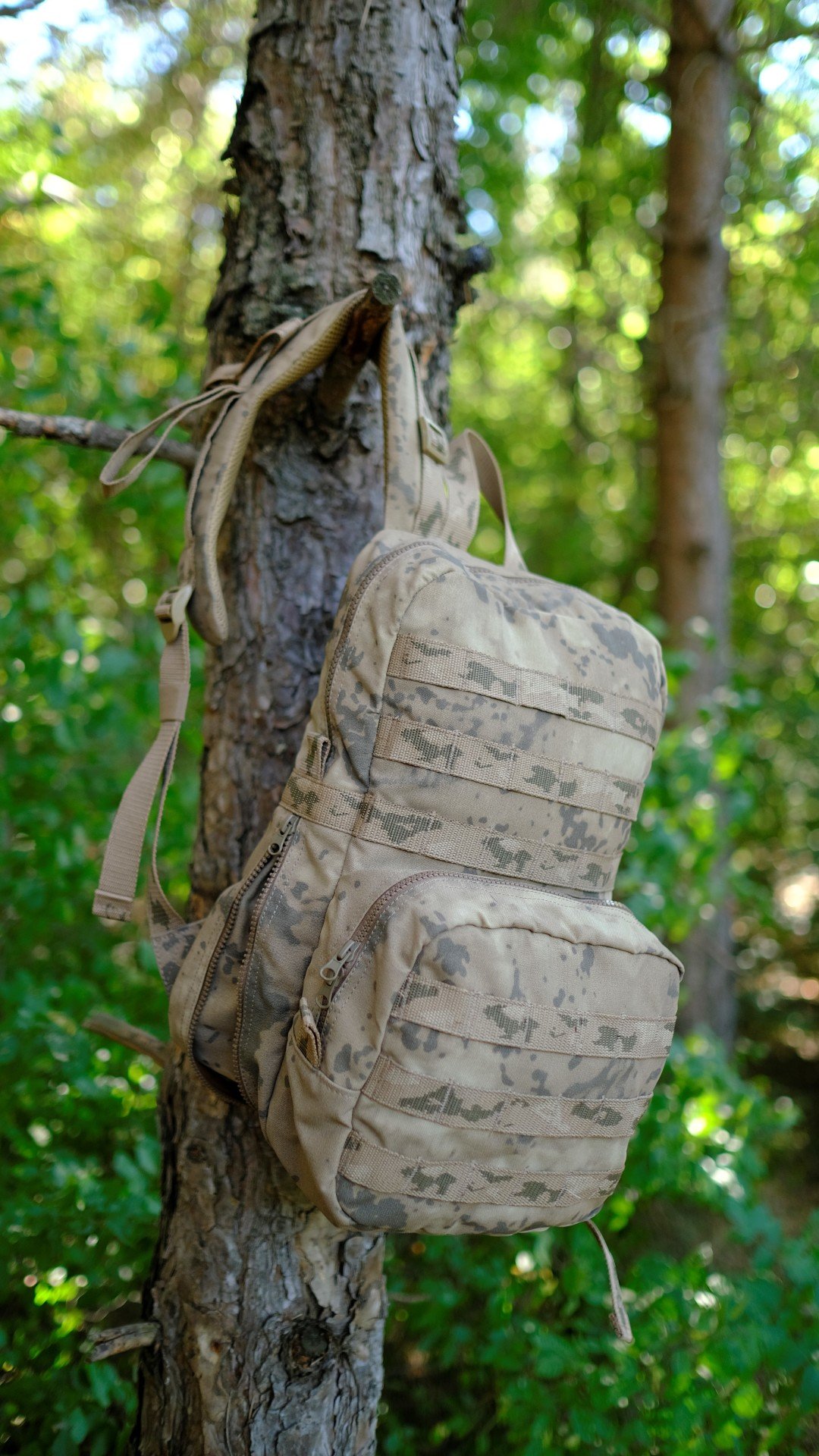 8-10 Lt Jandarma Kamuflaj Sırt Çantası